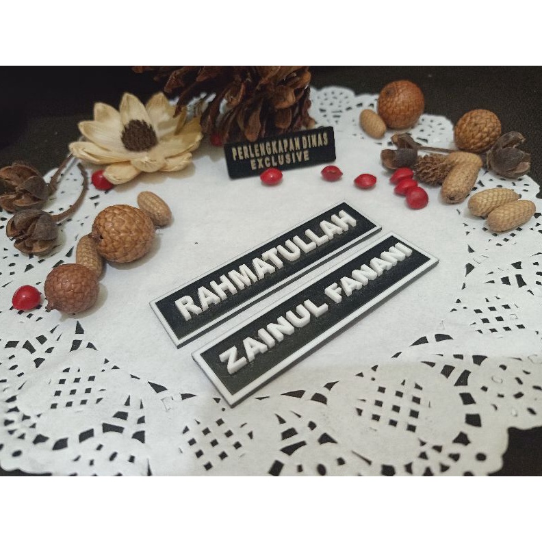 

Papan Nama Name Tag Hurup Timbul KODE V9I7