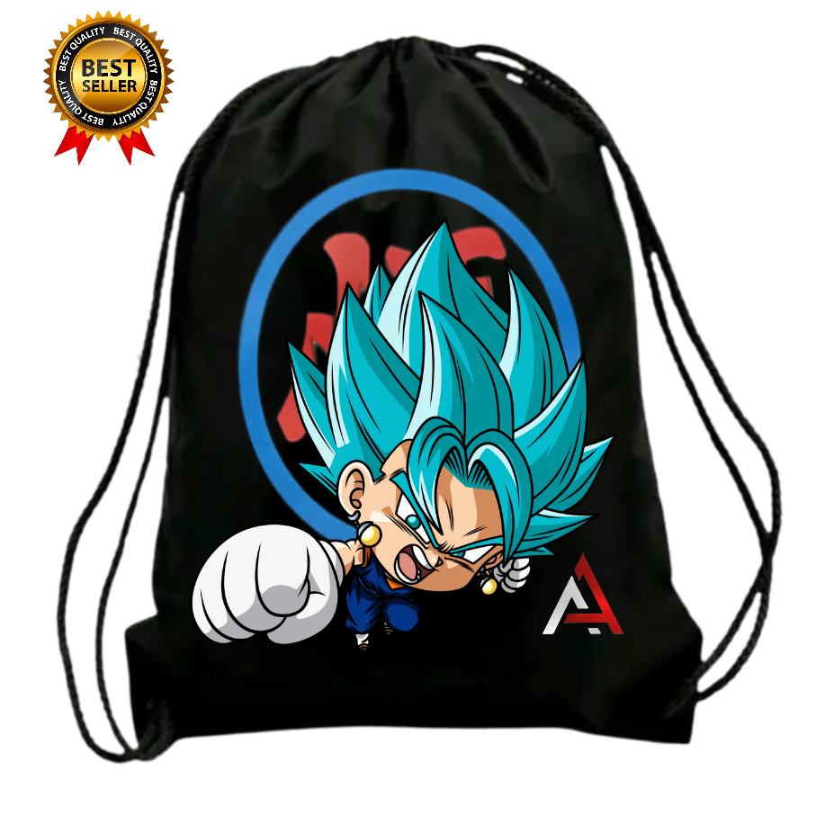 NEW,,TAS SERUT OLAH RAGA,TAS SERUT PRIA DAN WANITA,TAS SERUT MOTIF ANIME,TAS MOTIF GOKU