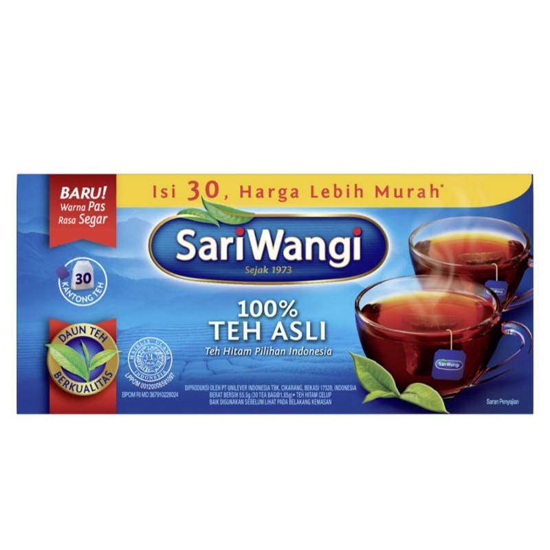 

Sariwangi isi 30pcs