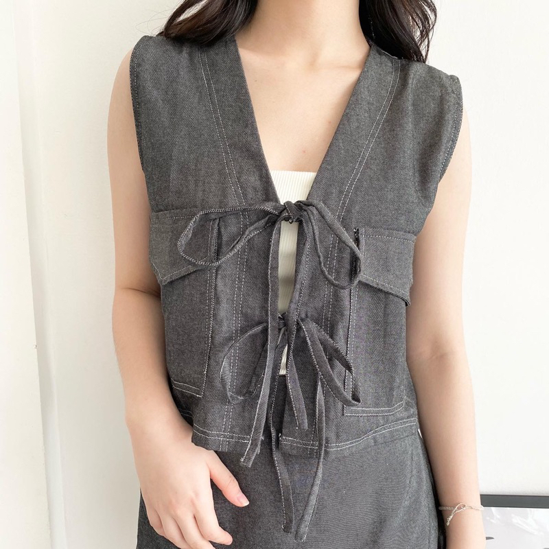 Clara Vest | Vest Tali Rompi Wanita