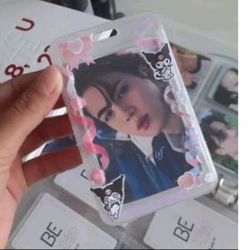 

id card transparan kpop