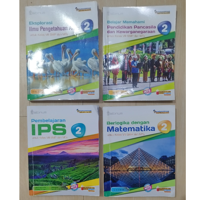 Buku IPS Kelas 8 VIII SMP 2 Platinum Tiga Serangkai Kurikulum 2013 - IPA, PPKN, IPS, MTK