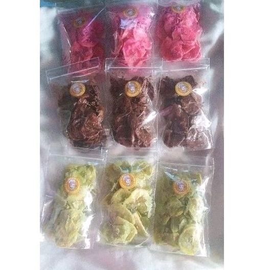 

KERIPIK PISANG LUMER,Cokelat,Matcha,Strawberry,Tiramisu 9x15