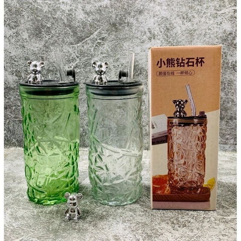 Gelas Kaca Sedot Warna