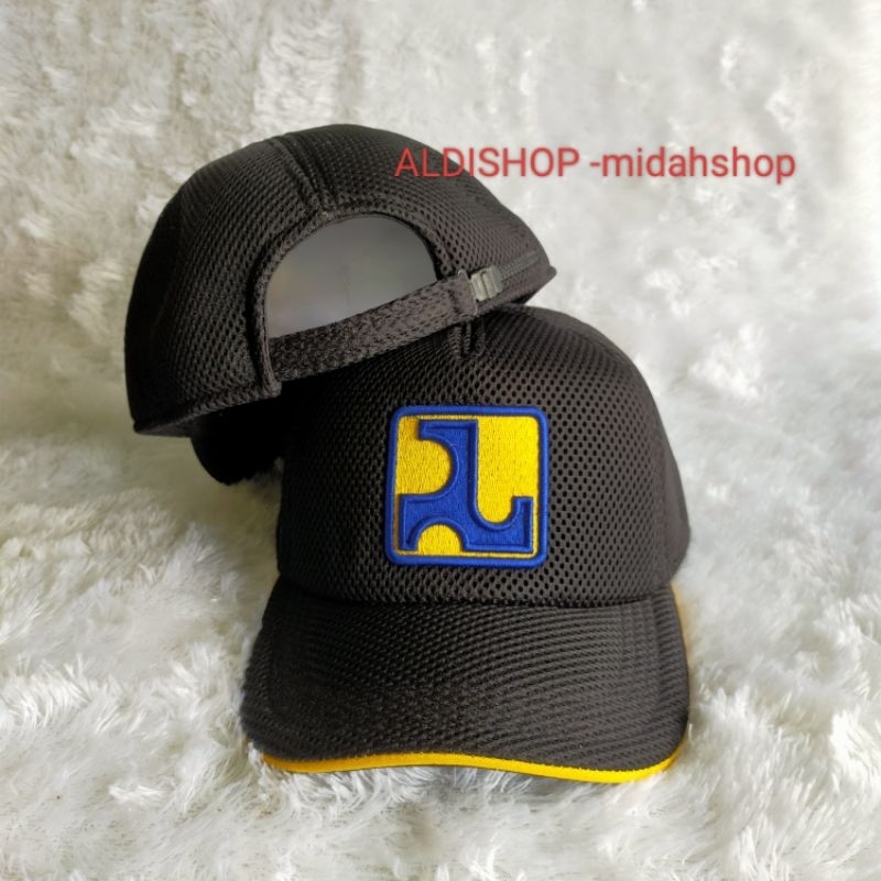 TOPI KEMENTERIAN PUPR BORDIR LOGO TIMBUL