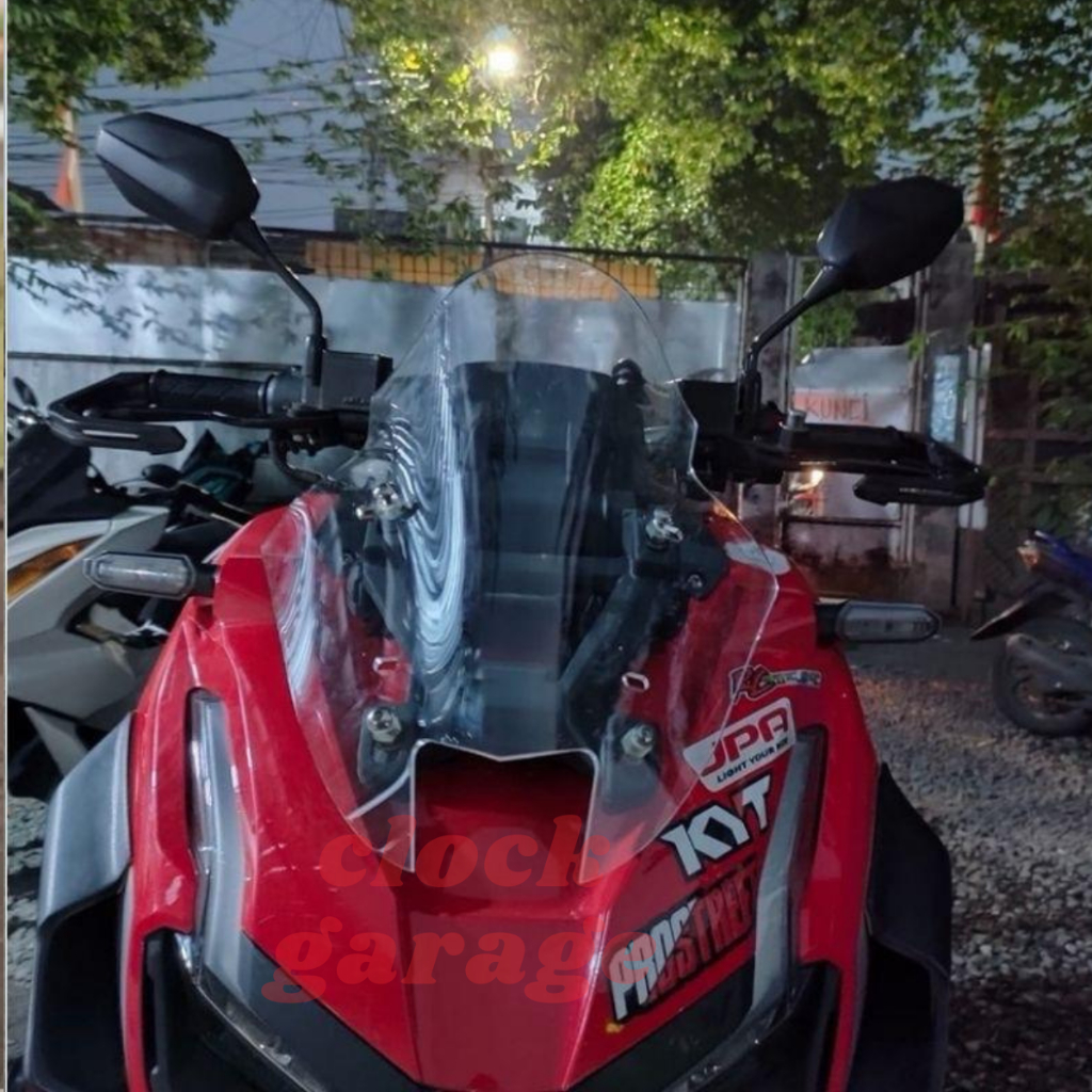 Windshield Visor ADV 150 Model Tdr mini winshield adv bubble Visor ADV 150 pendek  ADV Visor street