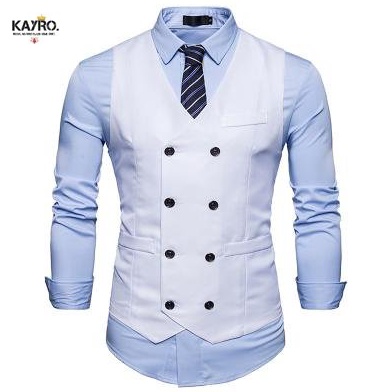 KODE M9K vest pria rompi pesta rompi pengantin rompi pria kantoran