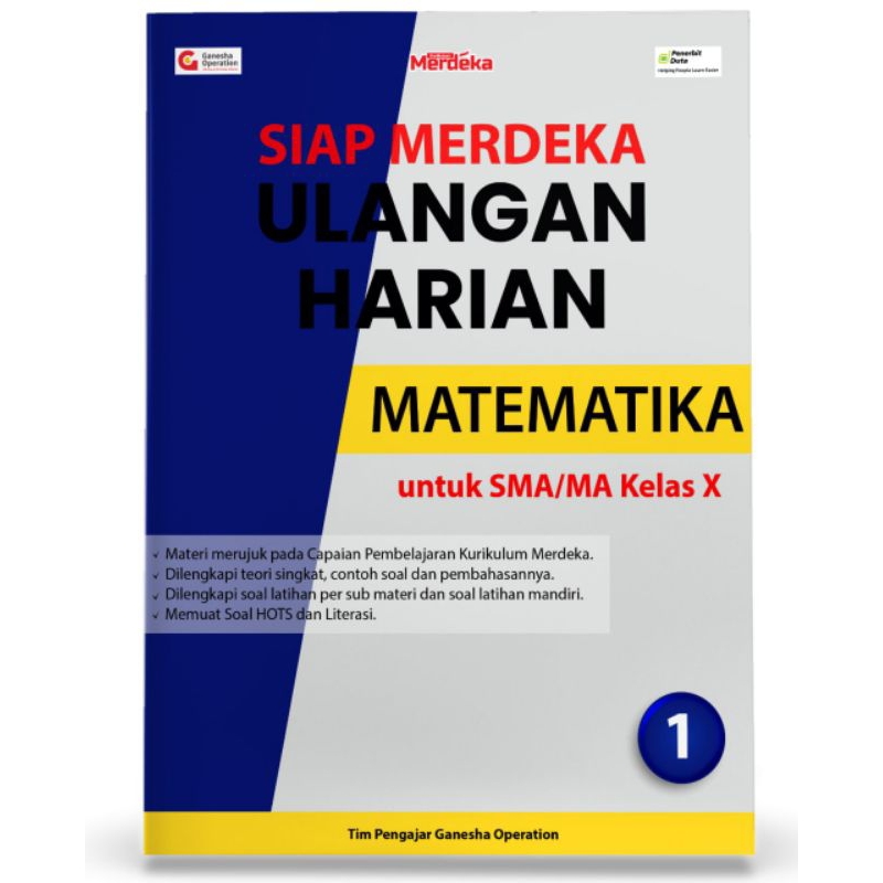 

SIAP MERDEKA ULANGAN HARIAN: Matematika SMA/MA Kelas X