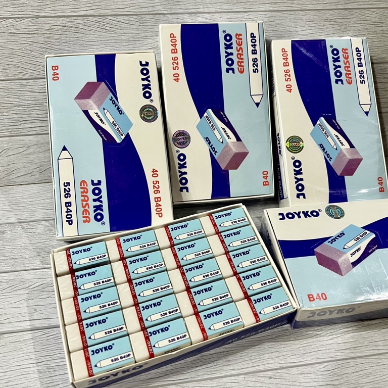 

CTShopID Penghapus Pensil Stip Joyko Kecil Putih 1 Pak isi 4 Pcs Penghapus KODE T9A3
