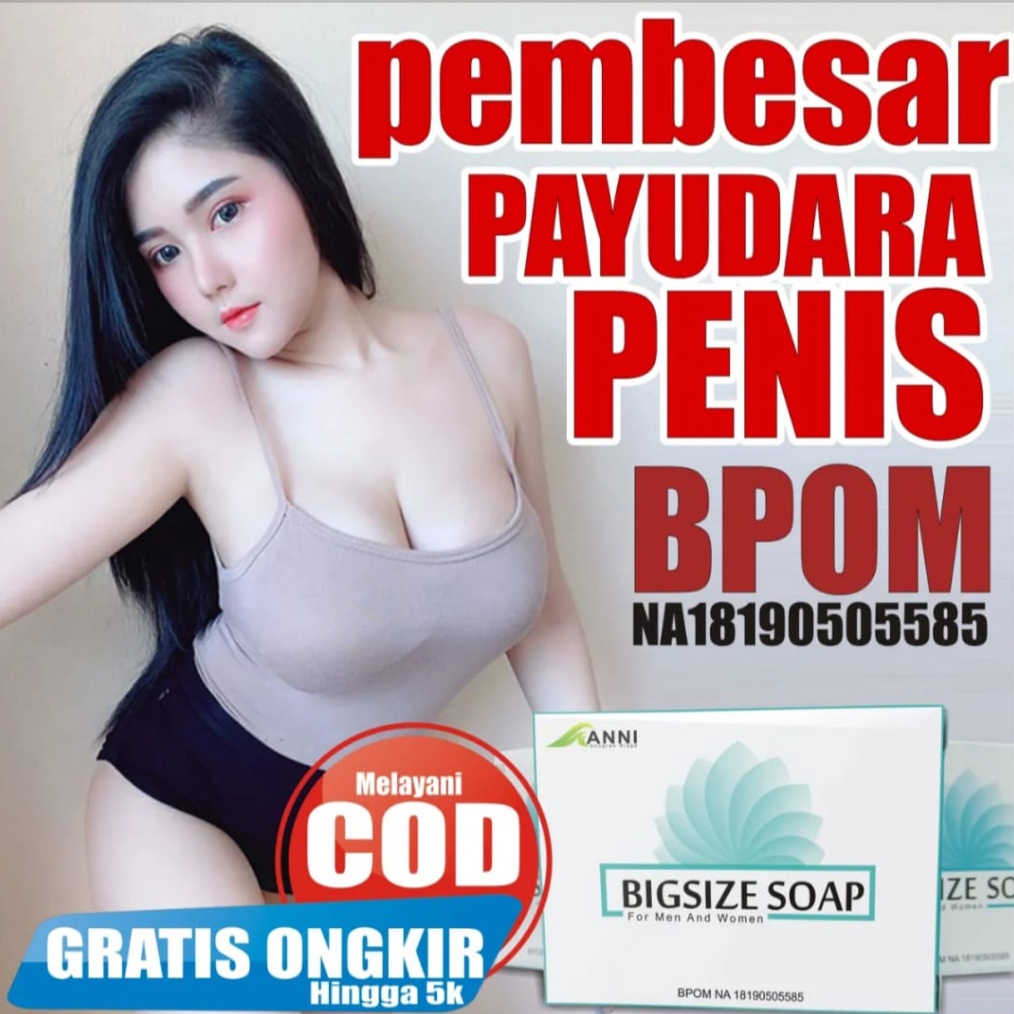 Terlaris InstaCare Bigsaze Soap original BPOM Pembesar  Pengencang Payudara yg Cepat Permanen Ampuh 
