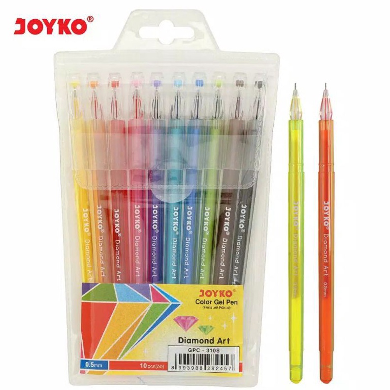 

DISKON Color Gel Pen GPC31S Pena Warna Joyko Diamond Art 1 Warna 5mm