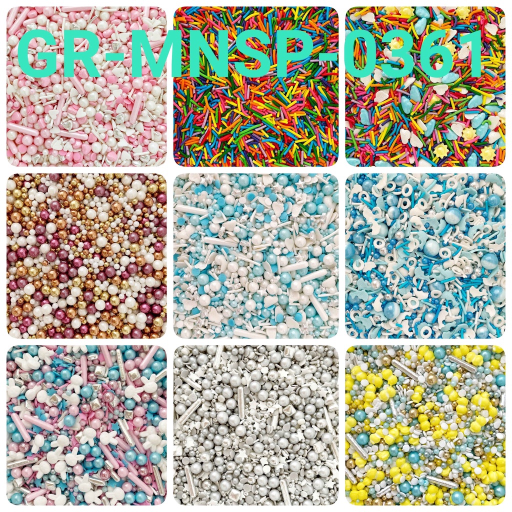 

NEW VARIAN GRMNSP361 Sprinkles trimit springkel 1gr awan matahari rainbow yamama baking grosir murah sprinkles cake dekorasi mutiara trimit decoration story sprinklestory sprinklesstory sprinkle story yamama baking