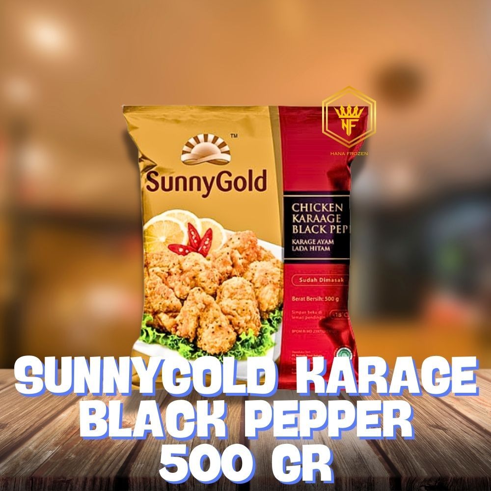 

SUNNYGOLD KARAGE BLACKPEPPER 500 GR