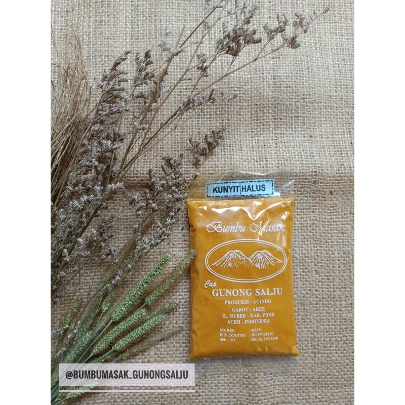 

KUNYIT BUBUK || KUNYIT TANPA CAMPURAN 100% UK.50GR