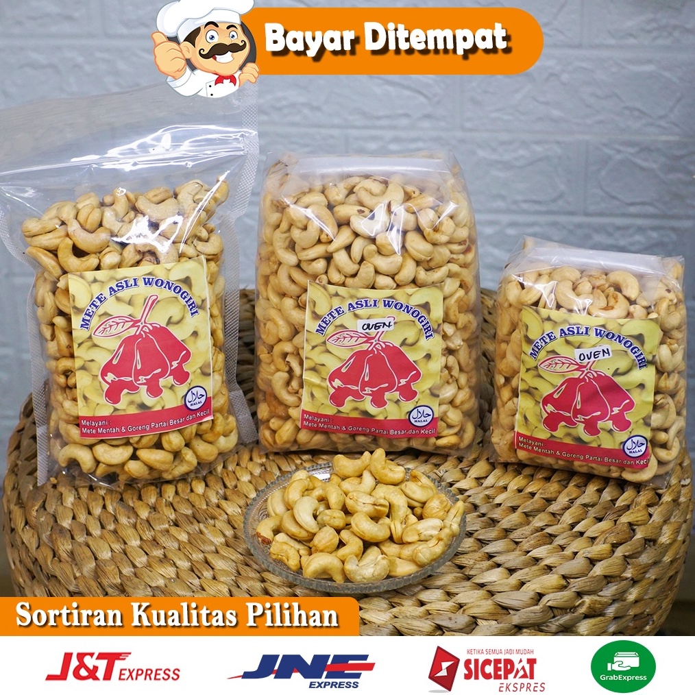 

SPESIAL 5grm Kacang Mete Mede Goreng Asli Wonogiri