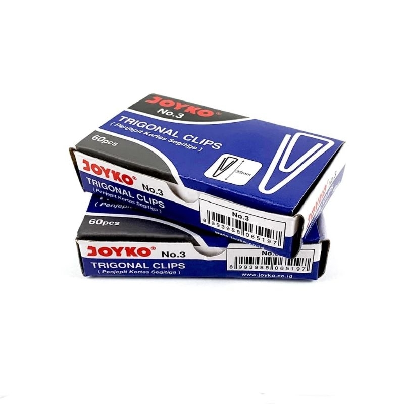 

Paper Clips Joyko trigonal No.3 (25 mm)