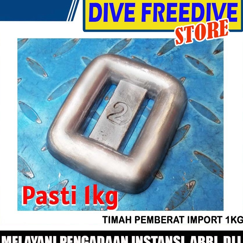Update Termurah  Timah Pemberat 1kg 1 Gram  Timah Pemberat Scuba Diving  Pemberat Freediving Spearfi