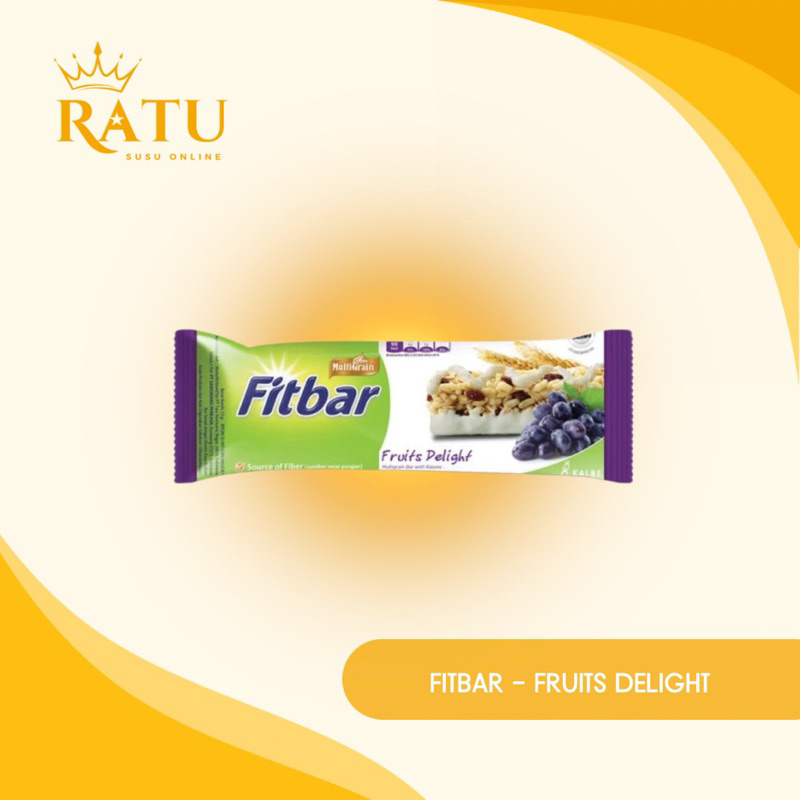 

FITBAR MULTIGRAIN - FRUITS DELIGHT - 1 PCS (1 x 20 g)