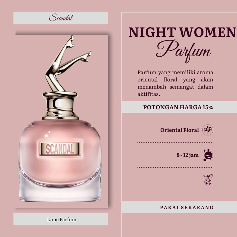 PARFUM SCANDAL | SCANDAL PARFUME ORIGINAL IMPORT