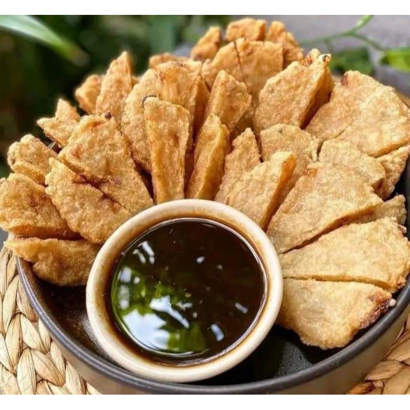 

pempek crispy pempek palembang Crispy asli [halal] free extra cuko