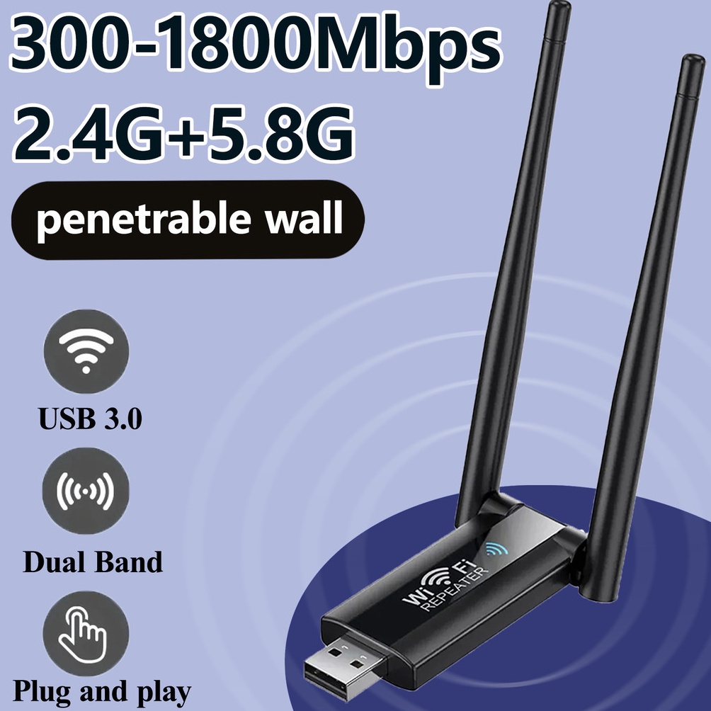 USB Wireless WiFi Repeater Extender Router WiFi Signal Amplifier Booster Long Range WiFi Repeater Ac