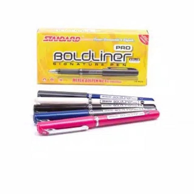 

PRODUCT TERKECE Pulpen Signature Pen Boldliner Pro 8 Tip Point Standard