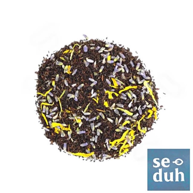

DISKON SPESIAL LADY GREY Tea Blend Black Tea Lavender and Calendula with Bergamot Oil 15 gram 6 gram