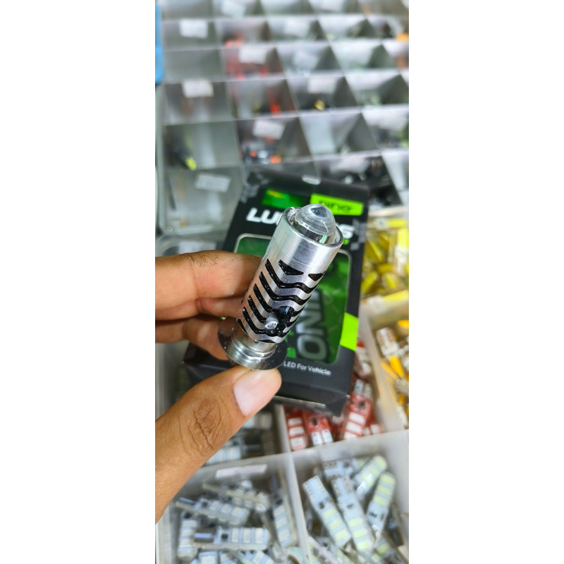 LAMPU LED DEPAN MOTOR LUMINOS H6 LS2 LASER