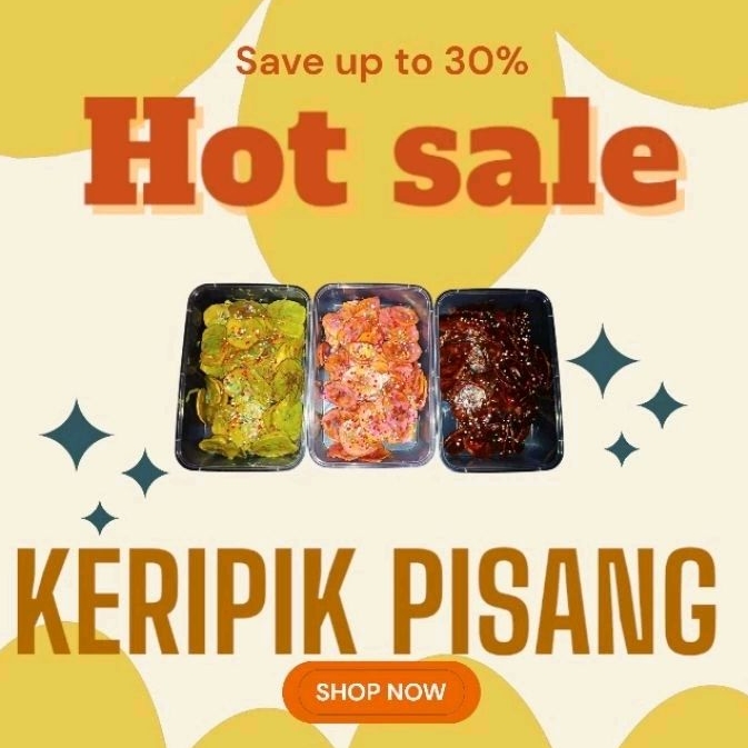 

keripik pisang viral aneka rasa isi 100g