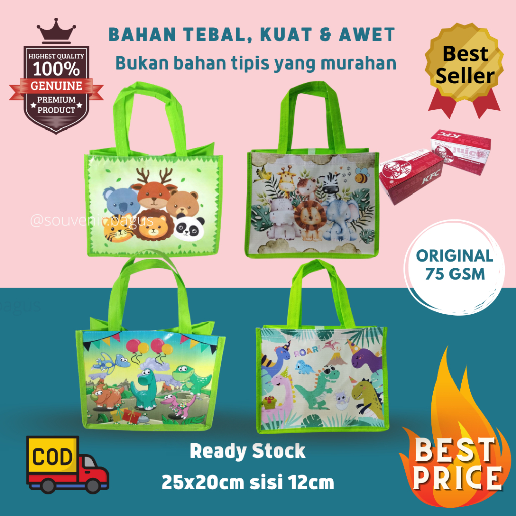 

Terlaris Tas Ultah Dinosaurus Animal Tas Souvenir Ulang Tahun Good Dinosaur Goodie Bag Dinosaurus