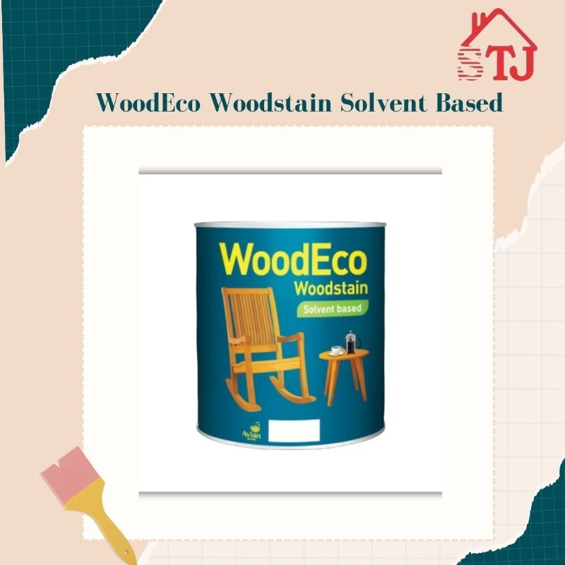 WoodEco Woodstain Politur Vernis Thiner