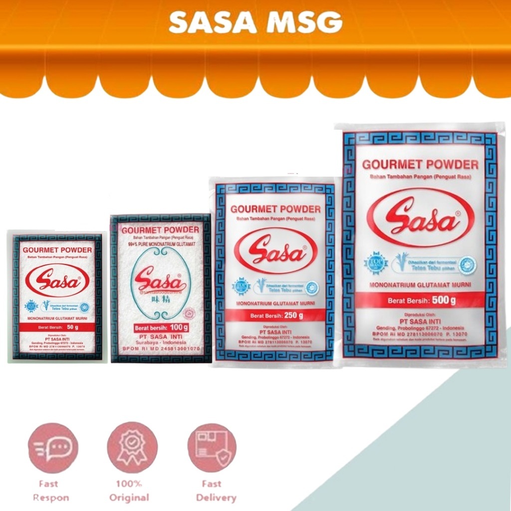 

Sasa MSG Bumbu INstan / Micin Penyedap Rasa 500gr