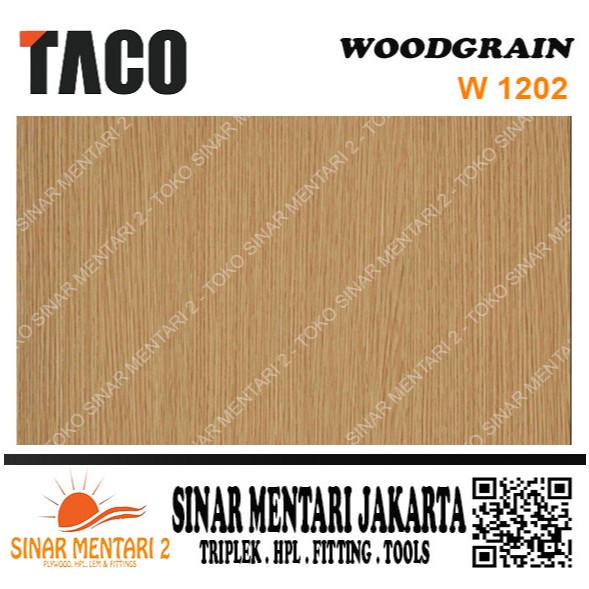 EDGING TACO WOODGRAIN W 1202
