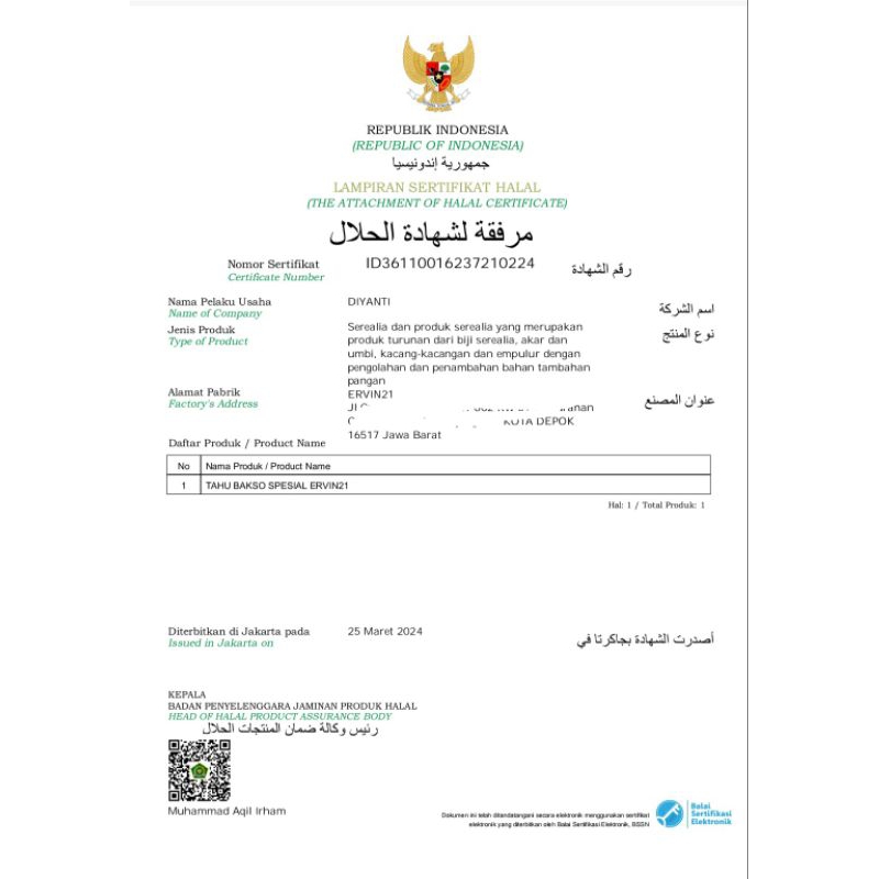 Queen66 Tahu Bakso/Tahu Bakso Mercon Isi 10Pcs