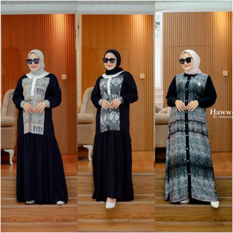 ALINNA MAXI BY ANTUNNA/DRESS ANTUNNA TERBARU