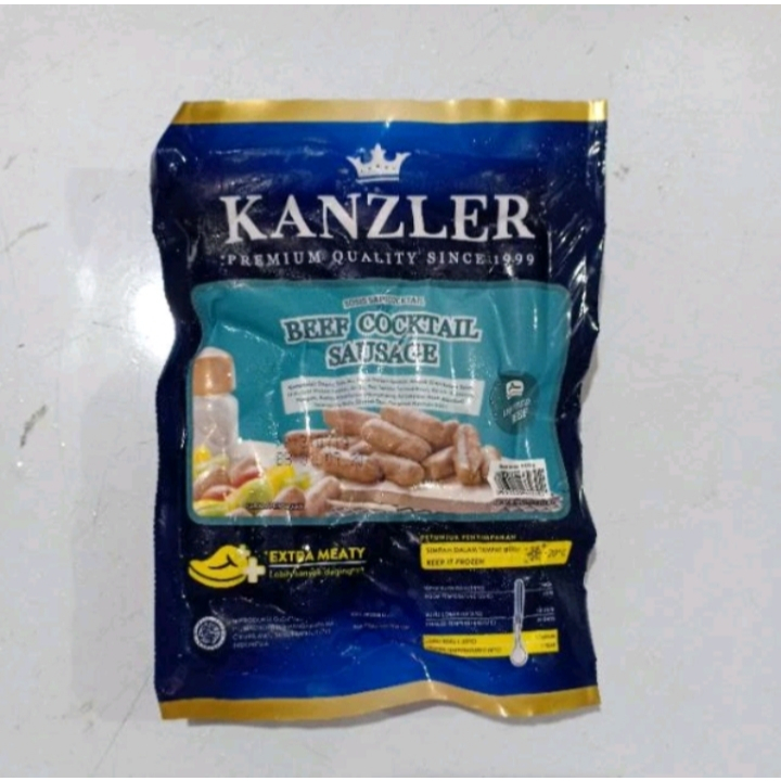 

Kanzler Beef Cocktail Sausage Sosis Sapi 250gr 500gr