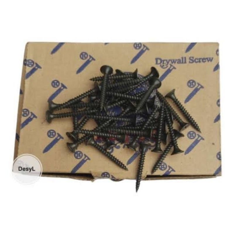 Sekrup baja royce skrup baja skrup gipsum skrup hitam