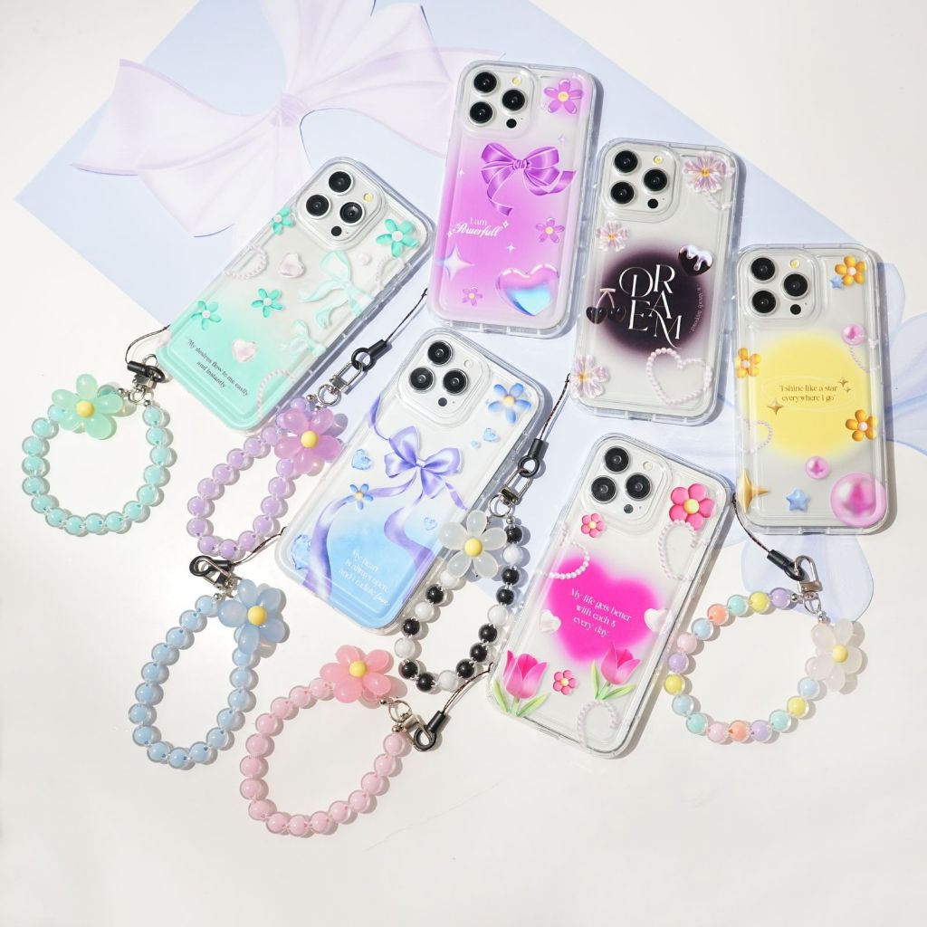 Softcase Bening + tali Strap  [TP-15] For SAMSUNG A22 5G SAMSUNG A72 SAMSUNG M32 SAMSUNG A22 4G