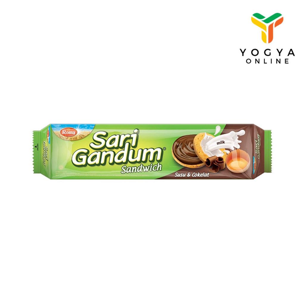 

Roma Sari Gandum Sandwich Choco Egg 108 G