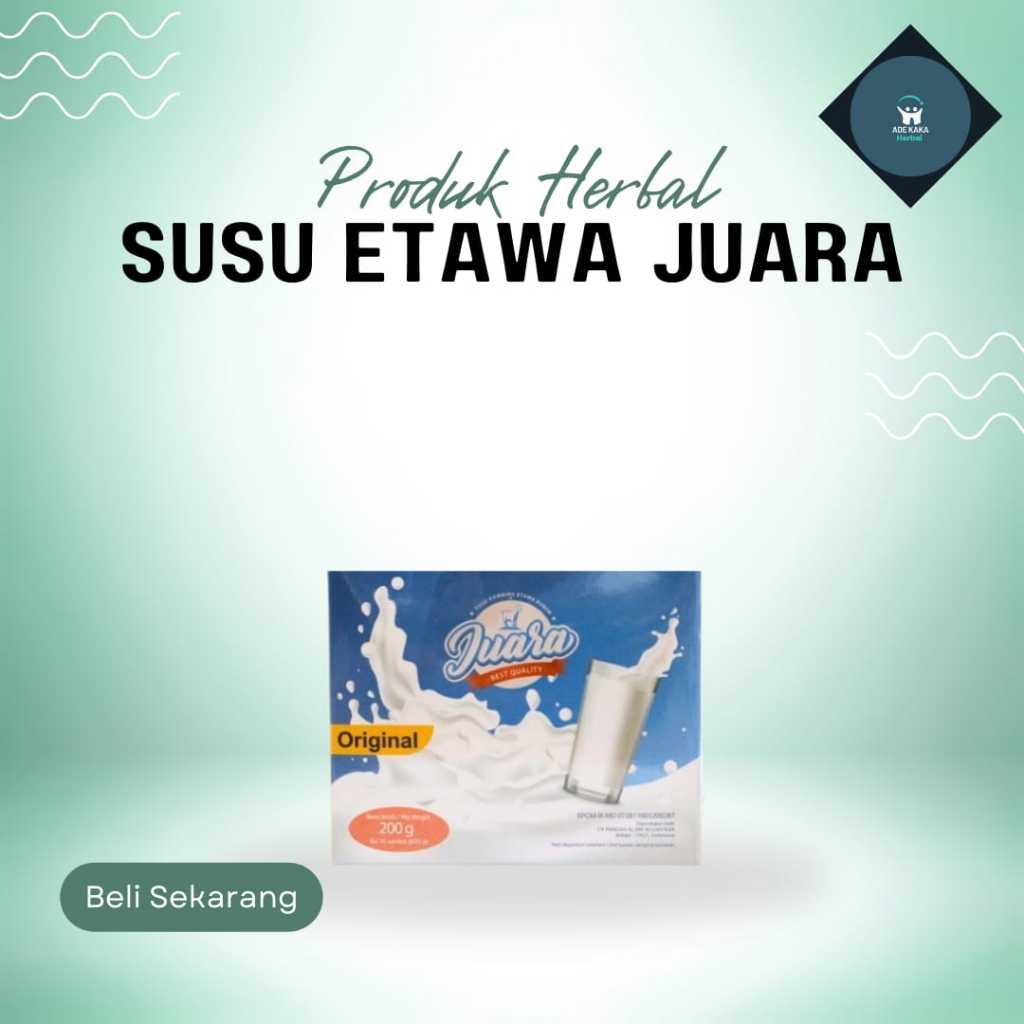 

SUSU JUARA Susu Etawa Asli Atasi Masalah dan Merawat Sendi/Nyeri Sendi/Tulang/Kesehatan Tubuh