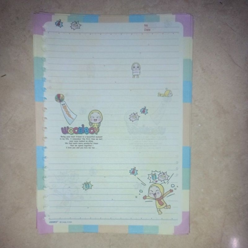 

Kertas Binder Isi Binder A5