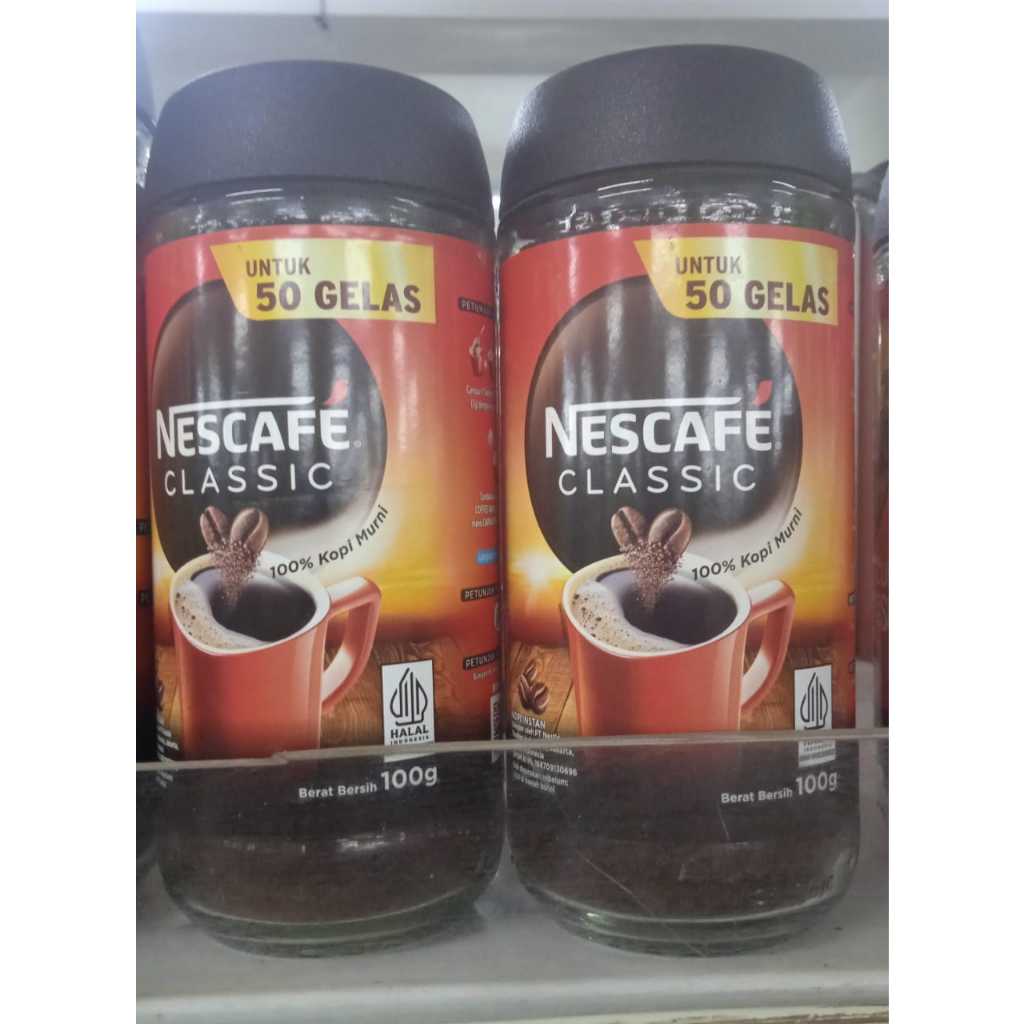 

NESCAFE CLASSIC JAR 100 gram