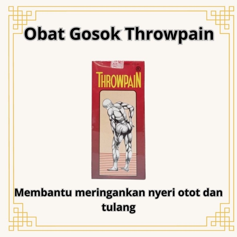 Throwpain| Obat Gosok Throwpain| Original | 120 ml