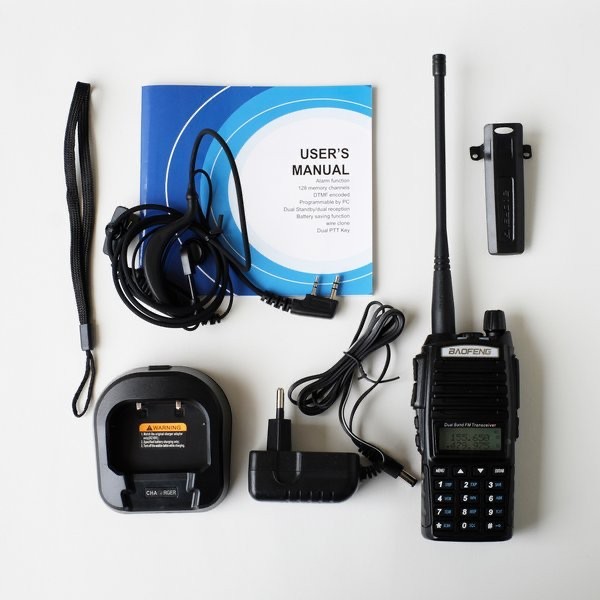 HT [TERMURAH] BAOFENG UV82 PRO FREE ONGKIR ORIGINAL Dual band dualband VHF UHF fm Walkie Talkie Ori 