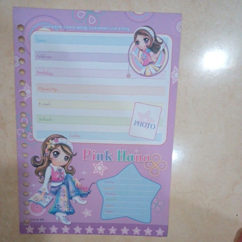 

Kertas Binder A5