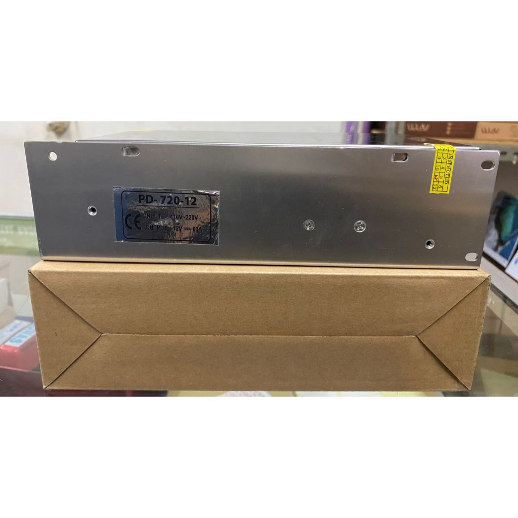Switching Power Supply PSU 12V 60A High Quality, 12 Volt 60 Ampere Fan