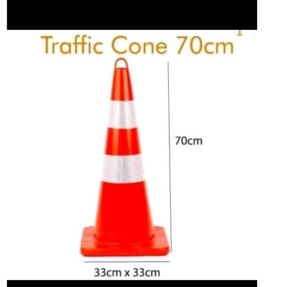 Safety traffic cone 70cm promo