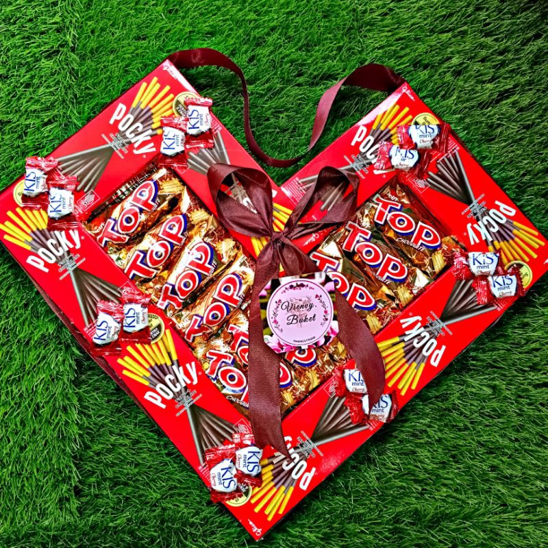 

POCKY LOVE MERAH MIX TOP DENGAN KISS MERAH