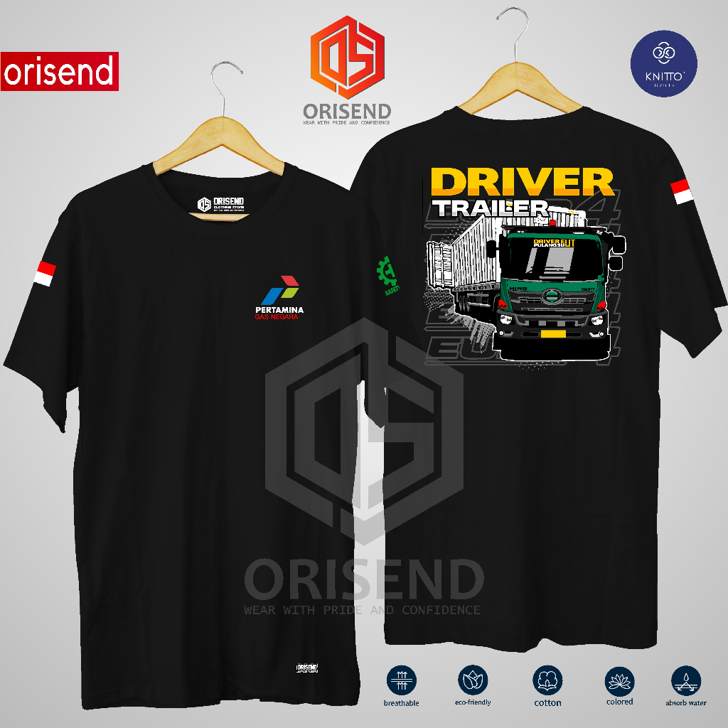 Orisend Kaos Driver Trailer Pertamina