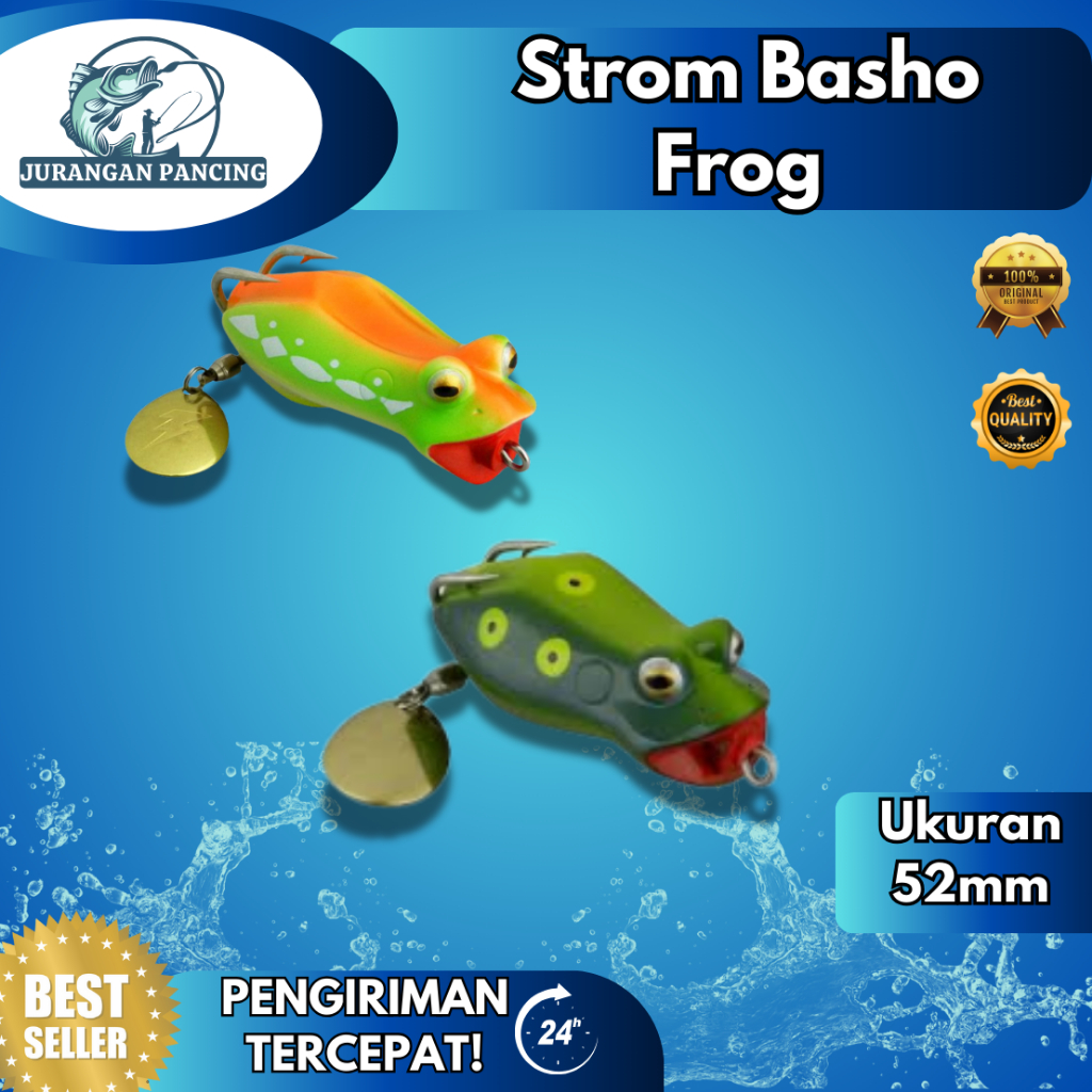 STORM BASHO 52mm Lure SF Soft Frog